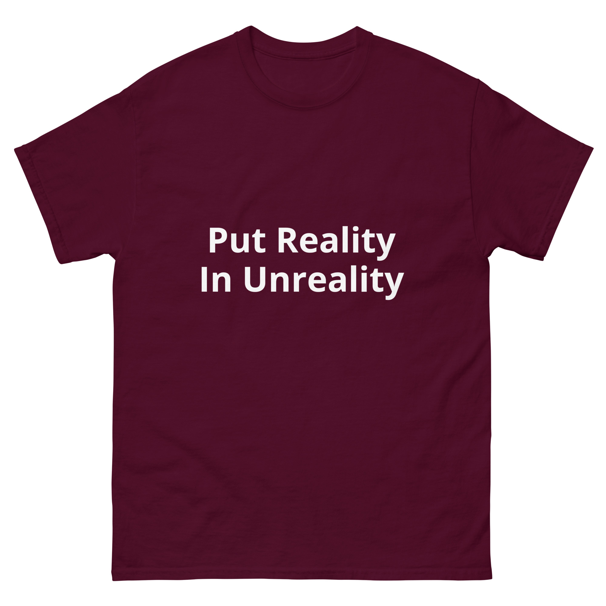 HB (Put Reality In Unreality) Unisex classic tee