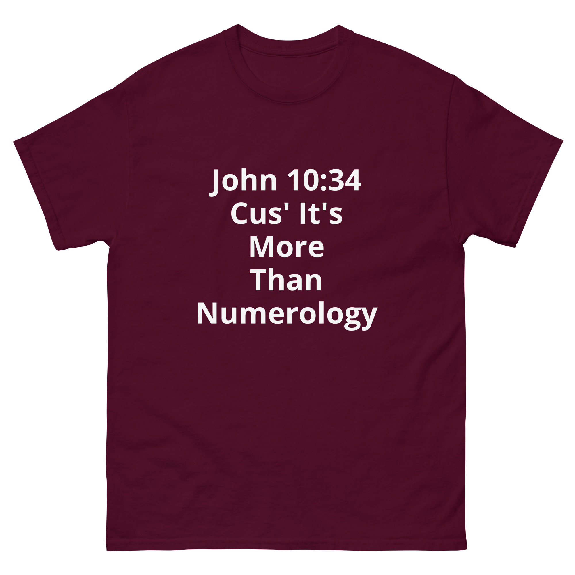 HB (John 10:34...) Unisex classic tee